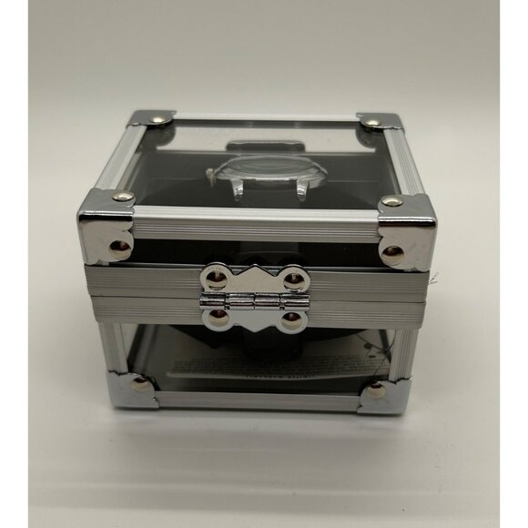 Vintage Centric Honeymooners Stainless Steel Wrist Watch Black Band Working READ - Picture 9 of 16